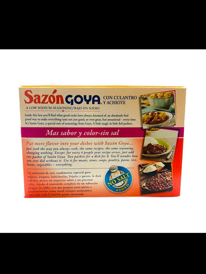 Goya Sazon Coriander & Annatto Low Sodium Seasoning, 3.52 Oz