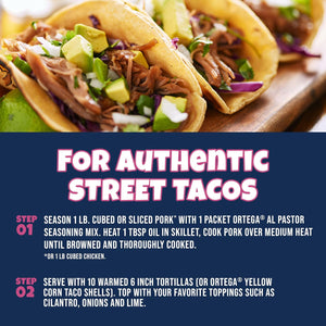 Ortega Street Taco Seasoning Mix, Carne Asada, 1 Ounce