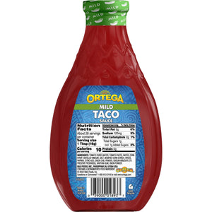 Ortega Original Thick and Smooth Mild Taco and Enchilada Chili Sauce, Kosher, 16 Oz