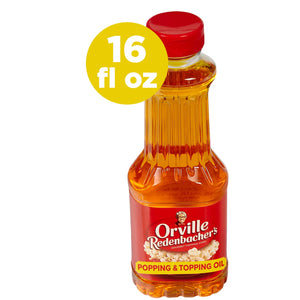 Orville Redenbacher'S Popping & Topping Buttery Flavored Oil, 16 Fl Oz
