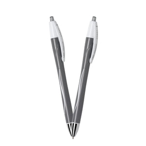 BIC Atlantis Exact Retractable Ball Point Pen, Black, 12 Pack