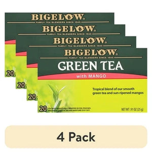 () Bigelow Green Tea with Mango, Tea Bags, 20 Count