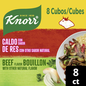 Knorr Beef Flavor Bouillon Cubes, 8 Pack