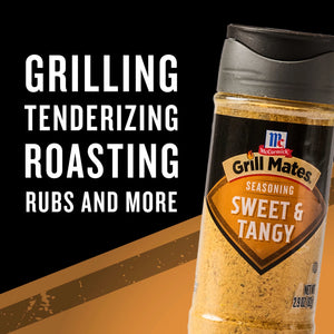 Mccormick GRILL MATES Sweet & Tangy Seasoning, 2.900 Oz Bottle