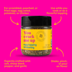 Mccormick Flavor Maker Egg Topping Seasoning, 5.9 Oz Jar