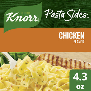 (4 pack ) Knorr No Artificial Flavors Creamy Chicken Fettuccine Pasta, 4.3 Oz Regular Pouch