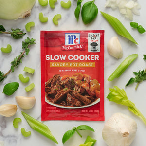 Mccormick Slow Cooker Savory Pot Roast Seasoning Mix, 1.3 Oz Envelope