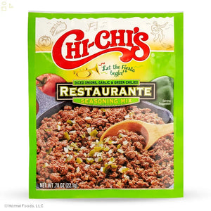 CHI-CHI'S Fiesta Restaurante Seasonings Mix, .78 Oz | Diced Onions, Garlic, and Green Chiles Packaging May Vary