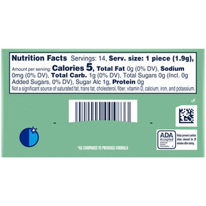 Orbit Gum Sweet Mint Sugar Free Chewing Gum, Single Pack - 14 Pieces