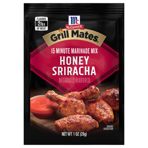 Mccormick Grill Mates Gluten Free Honey Sriracha, 1 Oz Envelope