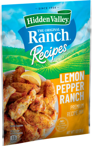 Hidden Valley® Ranch Recipes Lemon Pepper Ranch Premium Recipe Mix, 1 Packet