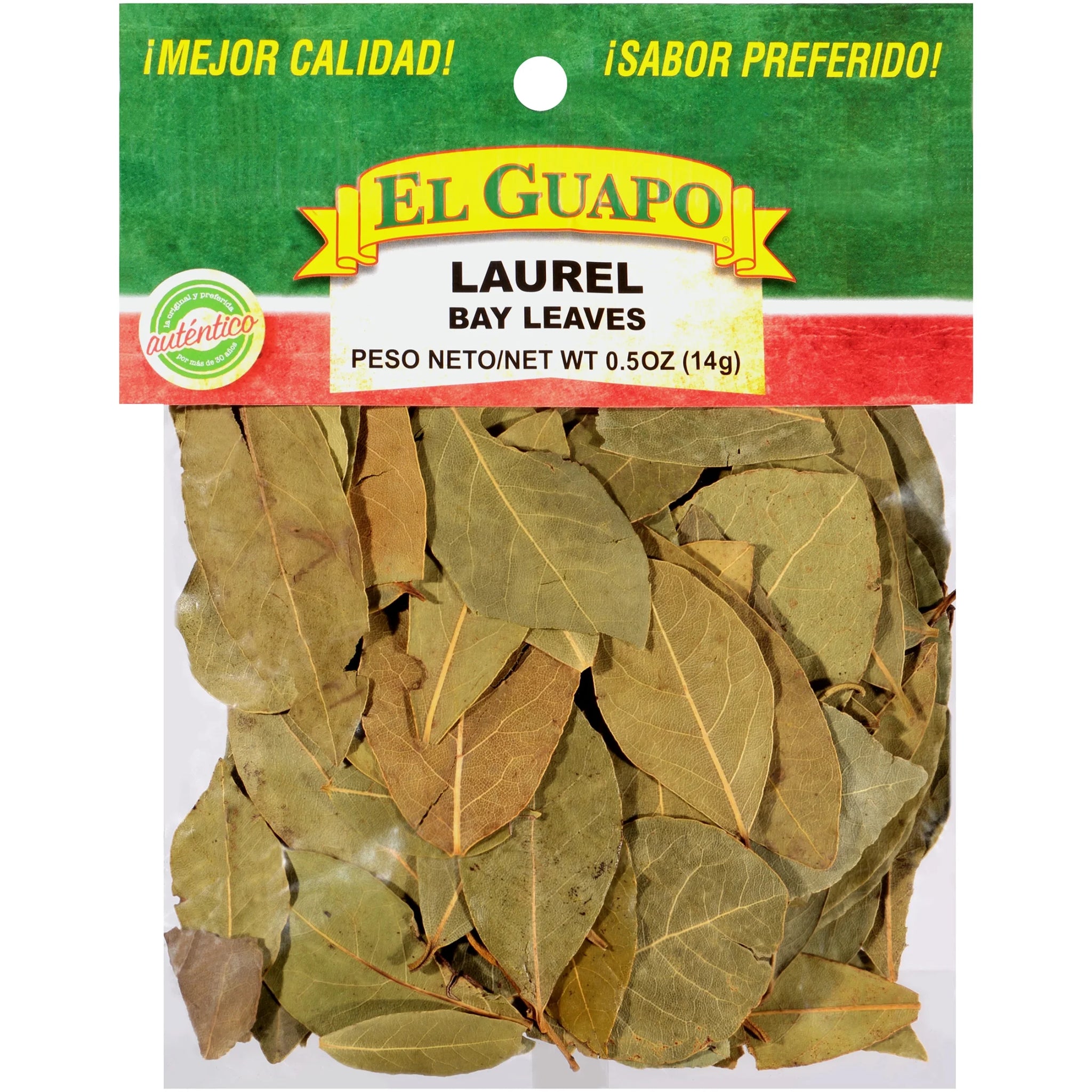 El Guapo Mexican Bay Leaves, 0.5 Oz Bag