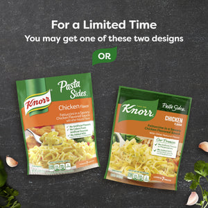 (4 pack ) Knorr No Artificial Flavors Creamy Chicken Fettuccine Pasta, 4.3 Oz Regular Pouch