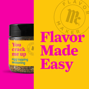 Mccormick Flavor Maker Egg Topping Seasoning, 5.9 Oz Jar