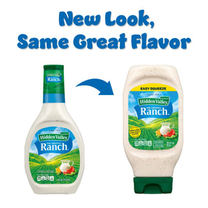 Hidden Valley Original Ranch Salad Dressing and Topping, 16 Ounce Bottle