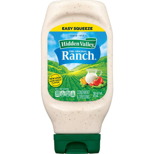 Hidden Valley Original Ranch Salad Dressing and Topping, 16 Ounce Bottle