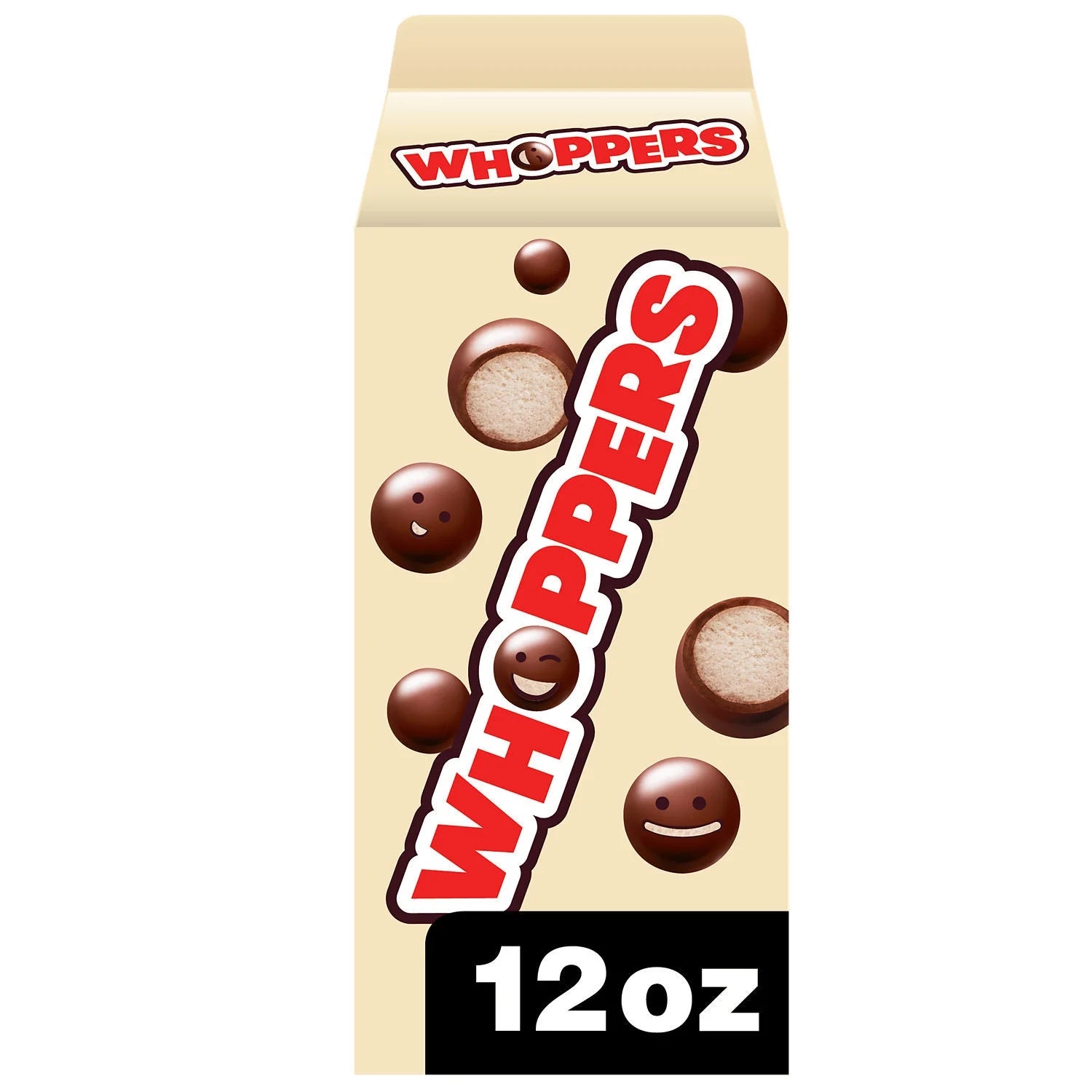 Whoppers Malted Milk Balls Candy, Box 12 Oz