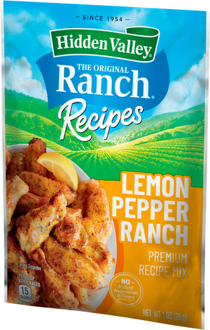 Hidden Valley® Ranch Recipes Lemon Pepper Ranch Premium Recipe Mix, 1 Packet