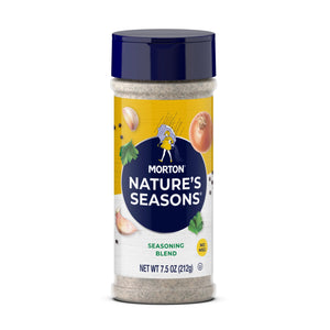 Morton® Nature’S Seasons Seasoning Blend – Savory Blend of Spices for Lighter Fare, 7.5 Oz Canister