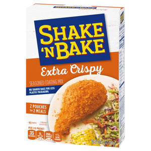 Shake 'N Bake Extra Crispy Seasoned Coating Mix, 5 Oz Box, 2 Ct Packets