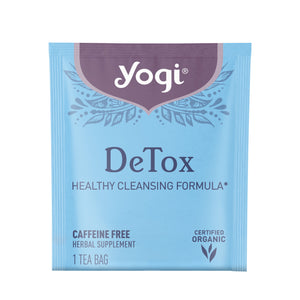 Yogi Tea Detox, Caffeine-Free Organic Herbal Tea Bags, 16 Count