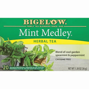 Bigelow Tea Herbal Tea, Mint Medley, 20 Tea Bags