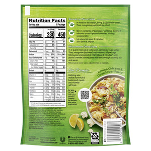 (4 pack ) Knorr No Artificial Flavors Creamy Chicken Fettuccine Pasta, 4.3 Oz Regular Pouch