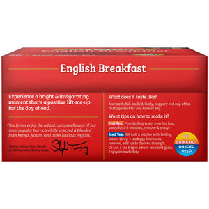 Twinings English Breakfast Pure Black Tea Bags, 50 Count Box