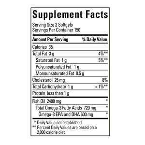Nature Made Fish Oil 1200 Mg, 300 Softgels