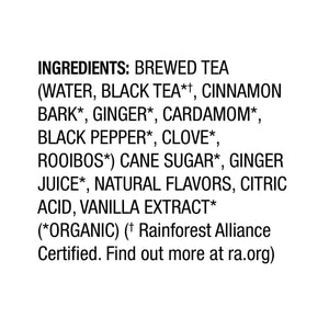 Yogi Barista Classic Organic Chai Latte, Black Tea Concentrate, 32 Fl Oz Carton, 1 Pack