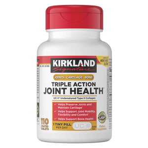 Kirkland Signature Triple Action Joint Health, 110 Coated Tablets