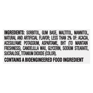 Trident White Peppermint Sugar Free Gum, Value Pack, 180 Regular Size Pieces