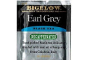 Bigelow Earl Grey, Decaffeinated, Black Tea Bags, 20 Count