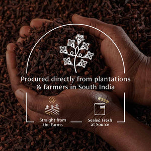 VAHDAM, Organic Clove Whole (1.76Oz) Gluten Free, Non GMO, Single Origin Spice, Direct from Source