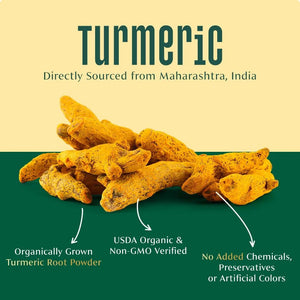 VAHDAM, Organic Turmeric Powder (2.47Oz) Gluten-Free, Single Origin Spice, Direct from Source