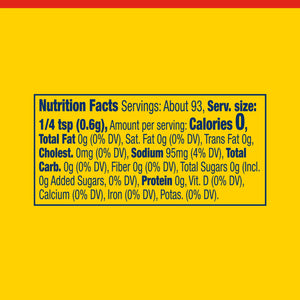OLD BAY Gluten Free 30% Less Sodium Seasoning, 2 Oz Can