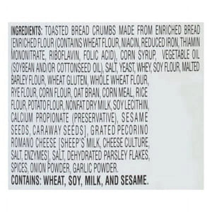 4C Seasoned Bread Crumbs, 15 Oz Canister