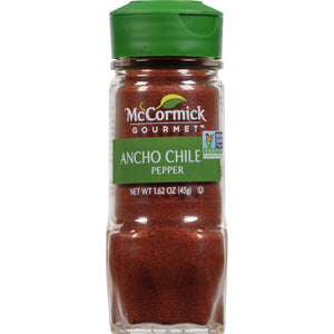 Mccormick Gourmet Kosher Ancho Chile Pepper, 1.62 Oz Bottle
