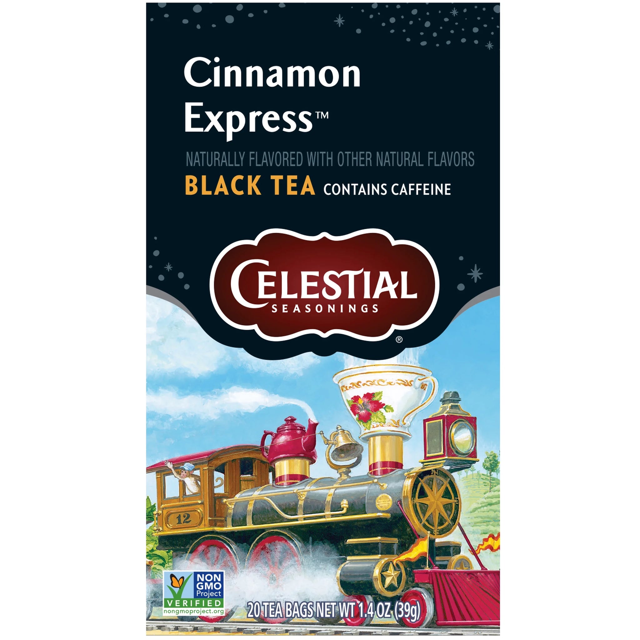 Celestial Seasonings Cinnamon Express Black Tea Bags (20 Count)