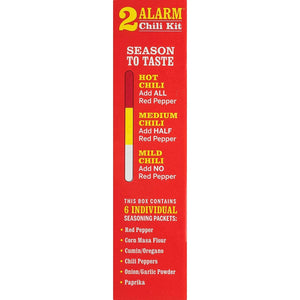 Wick Fowler'S Famous Texas Style 2 Alarm Chili Kit, 3.3 Oz
