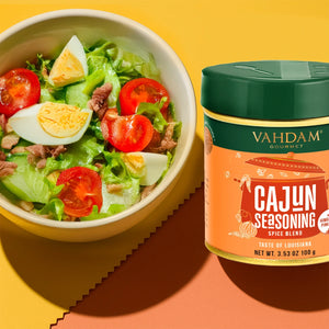 VAHDAM® Authentic Cajun Seasoning, 3.53 Oz Tin