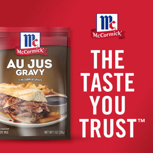 Mccormick No Artificial Flavors Au Jus Gravy Seasoning Mix, 1 Oz Envelope