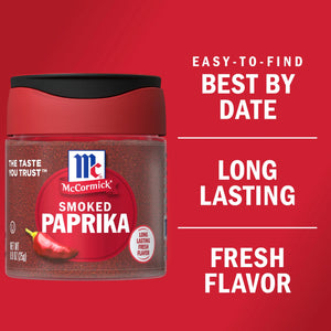 Mccormick Kosher Smoked Paprika, 0.9 Oz Bottle