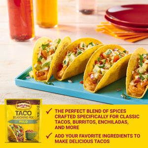 Old El Paso Taco Seasoning, Mild, Easy Meal Prep, 1 Oz.