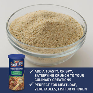 Progresso Bread Crumbs, Italian Style, Cooking Ingredient, 15 Oz