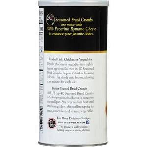 4C Seasoned Bread Crumbs, 15 Oz Canister