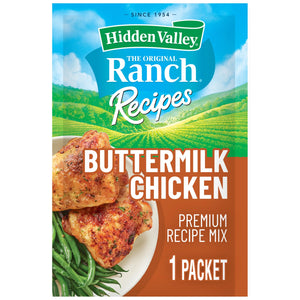 Hidden Valley Ranch Night Buttermilk Chicken Premium Seasoning Mix, 1 Oz