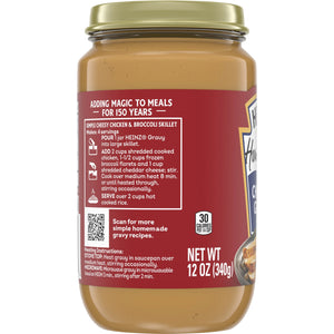 Heinz Homestyle Classic Chicken Gravy, 12 Oz Jar