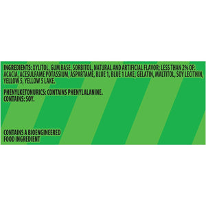 Trident Vibes Sugar Free Gum, Spearmint Rush, Regular Size, 40 Piece Bottle