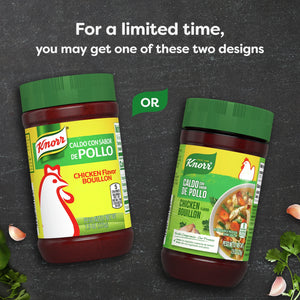Knorr Granulated Bouillon Chicken Flavor Cholesterol-Free Powder, 7.9 Oz Jar
